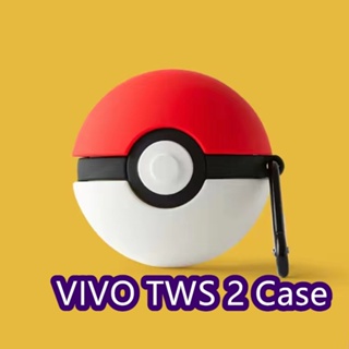 【Case Home】เคสหูฟัง แบบนิ่ม ลายการ์ตูน สีพื้น สําหรับ VIVO TWS 2