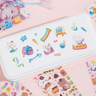 Dws ขายดี สติกเกอร์เลเซอร์ ลาย Kawaii สําหรับตกแต่งสมุดไดอารี่ อัลบั้ม การ์ด DIY