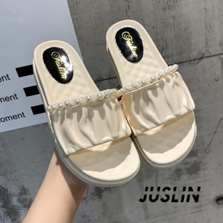 JUSLIN  ร้องเท้า รองเท้าแฟชั่น สะดวกสบาย สไตล์เกาหลี แฟชั่น 2023 ใหม่ MAR2203 Trendy Chic High quality ทันสมัย B20H0SD 37Z230910
