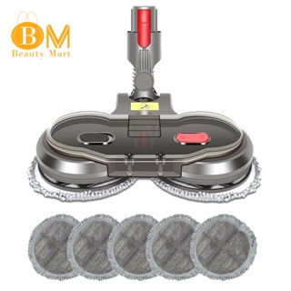 Electric Wet Dry Mopping Head for Dyson V7 V8 V10 V11 Cordless Vacuum Cleaner Accessories with Water Tank Mop Pads