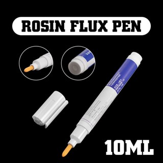 10ml No-clean Rosin Flux Pen for Solar Cell Panels Electrical Soldering PCB Board Electrical Repairment Welding Fluxes Tool