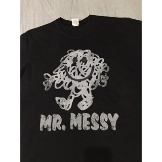 เสื้อยืดพิมพ์ลายแฟชั่น เสื้อยืดการ์ตูน VINTAGE 2007 MR.MEN &amp; LITTLE MISS