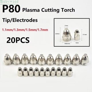 【Big Discounts】P80 Plasma Cutting Torch 40A / 60A/ 80A/ 100A  Plasma Torch Tip Electrode Nozzle#BBHOOD