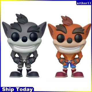 โมเดลฟิกเกอร์การ์ตูนอนิเมะ Arthur Crash Bandicoot เหมาะกับของขวัญ ของเล่นสําหรับเด็ก