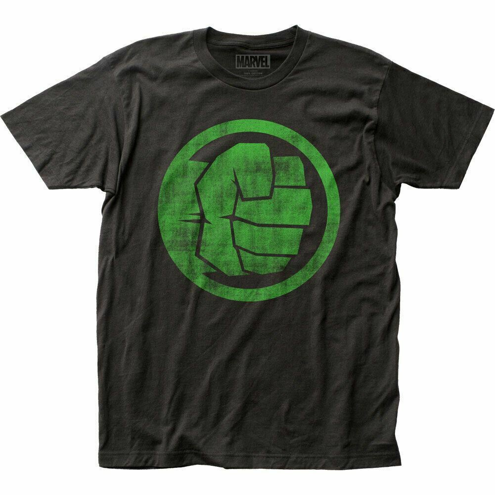 เสื้อยืดคอกลม-พิมพ์ลาย-marvel-superhero-avengers-hulk-fist-ขนาดใหญ่-สําหรับผู้ชาย