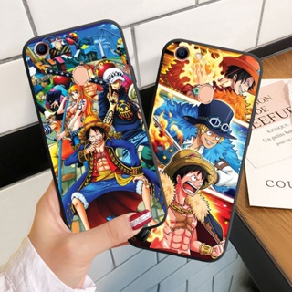 เคสโทรศัพท์มือถือ ซิลิโคนนุ่ม ลายการ์ตูน One Piece 2 สําหรับ OPPO F3 F5 F7 F9 F11 Pro