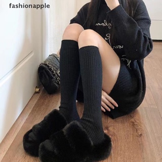 [fashionapple] ถุงเท้าข้อกลาง ลายทาง สไตล์ญี่ปุ่น แฟชั่นฤดูหนาว