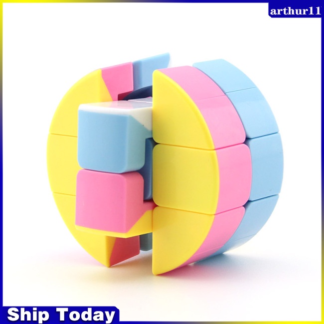 arthur-ลูกบาศก์ทรงกระบอก-2x3x3-สีสันสดใส-ของเล่นเสริมการเรียนรู้-สําหรับเด็ก