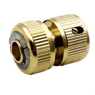 1/2 Inch Brass Water Connection Garden Hose Quick Connectors for Water Washing Tool / Hose / Garden Water Pipe