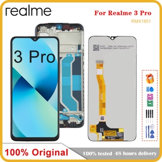 แผงหน้าจอสัมผัส LCD 6.3 นิ้ว สําหรับ OPPO Realme 3 Pro RMX1851 Realme 3 Pro 3Pro