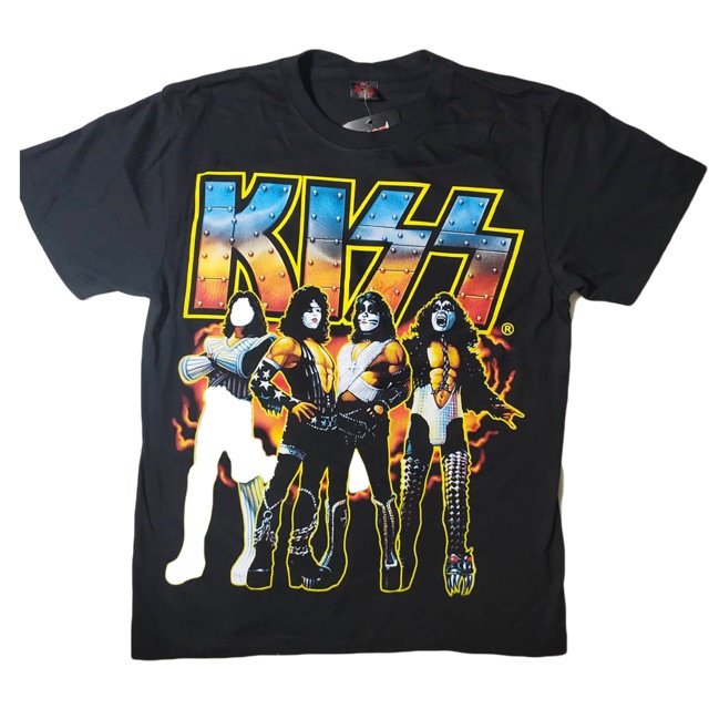 เสื้อวงร็อค-kiss-t-shirt-เสื้อยืดวงร็อค-kiss-เสื้อวงดนตรีkiss