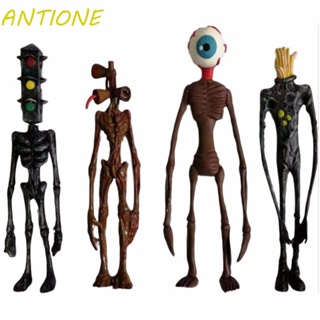 Antione โมเดลฟิกเกอร์ไซเรนรูปอนิเมะสําหรับเด็ก 4ชิ้น/ชุด