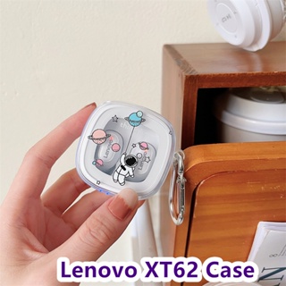 【ส่วนลด】เคสหูฟัง แบบนิ่ม แบบใส ลายการ์ตูน สําหรับ Lenovo XT62