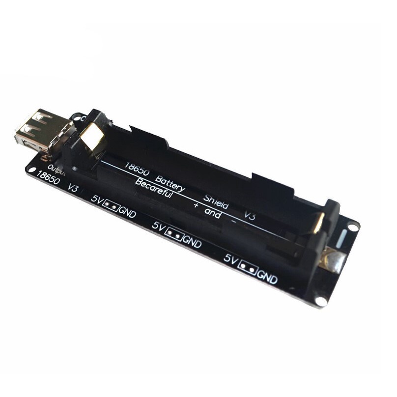 โมดูลชาร์จ และ จ่ายไฟ 18650 Battery Shield V3 สำหรับ ESP8266, Arduino ...