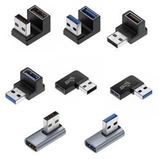 Bang อะแดปเตอร์เชื่อมต่อ USB 3.0 ตัวผู้ เป็นตัวเมีย 90 องศา สําหรับแล็ปท็อป โน้ตบุ๊ก พีซี