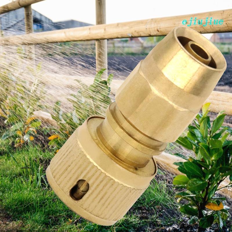 cc Brass Water Hose 3/8'' Adapter Garden Hose Quick Connector Car Wash