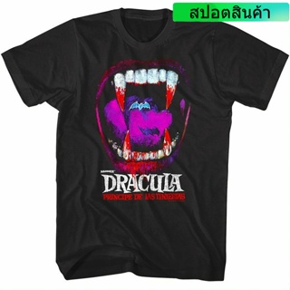 [S-5XL] เสื้อยืด พิมพ์ลาย Dracula Principe De Las Tiniebas สําหรับผู้ชาย