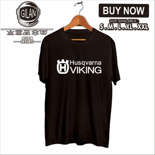 twobirds Short-sleevett-shirt T shirt oversize men shirt distro Baju motor cross motocross Husqvarna Viking automo_01