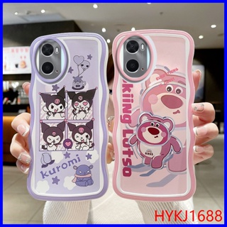 เคส Oppo A96 เคส Oppo A76 tpu ซิลิโคน ลายคลื่น ฝาครอบป้องกัน การ์ตูน ขอบเต็ม นิ่ม TY