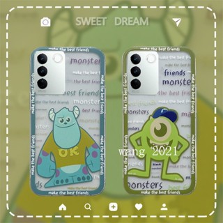 Ready Stock New Casing เคส VivoV27 VIVO V27e V27 Pro 5G Phone Case Popularity Creative and Cute Cartoon Transparent Silicone Ultra Light Soft Back Cover เคสโทรศัพท