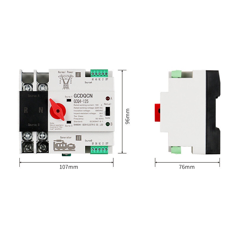 ats-2p-63a-100a-dual-power-ats-สวิทช์-ไฟฟ้า-ats-automatic-transfer-switch-เวลาในการเปลี่ยนน้อยกว่า-30ms