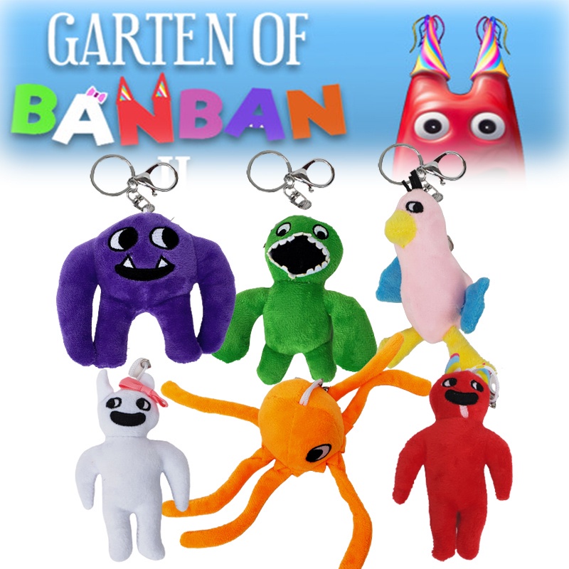 พวงกุญแจตุ๊กตา-the-garten-of-banban-ขนาด-12ซม-ของเล่นสําหรับเด็ก