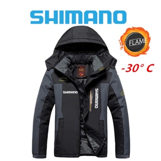 Shimano เสื้อแจ็กเก็ต ผ้าฟลีซ แบบหนา กันน้ํา ให้ความอบอุ่น เหมาะกับฤดูใบไม้ร่วง และฤดูหนาว สําหรับผู้ชาย ใส่ตกปลา เล่นกีฬากลางแจ้ง ไซซ์ L-6XL 2023