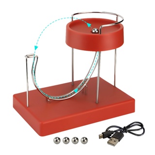 Kinetic Art Perpetual Motion Machine ฟิสิกส์วิทยาศาสตร์ ฟิสิกส์ แกดเจ็ต เดสก์ท็อป ตกแต่ง ของเล่น ไม่หยุด กลิ้งบอล ของเล่น สมดุล คลายเครียด ของขวัญสร้างสรรค์ สําหรับเพื่อน และครอบครัว