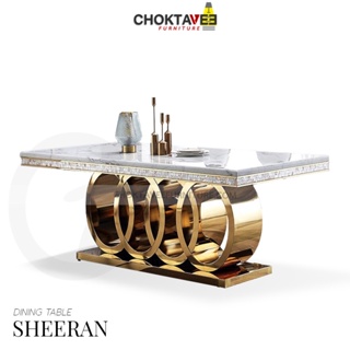 โต๊ะอาหาร ลัคชัวรี่ 150-280cm (Platinum Luxury Series) รุ่น TTB-LUX-SHEERAN