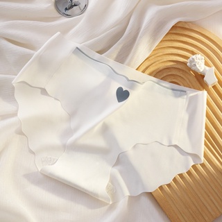 กางเกงชั้นใน ผ้าฝ้าย และผ้าเรยอน ระบายอากาศได้ดี ไร้รอยต่อ ป้องกันแบคทีเรีย แฟชั่นฤดูร้อน สําหรับผู้หญิง ไซซ์ M - XL