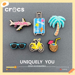 Crocs jibbitz charms ตัวติดรองเท้า crocs แต่งหัวเข็มขัด แฟชั่นฤดูร้อน สําหรับเดินทาง