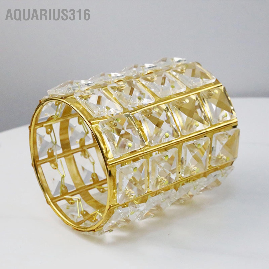 aquarius316-เดสก์ท็อปที่เก็บปากกาออแกไนเซอร์คริสตัลปากกาที่ใส่ดินสอสำหรับแปรงแต่งหน้าบนโต๊ะอาหารออแกไนเซอร์บนโต๊ะอาหาร