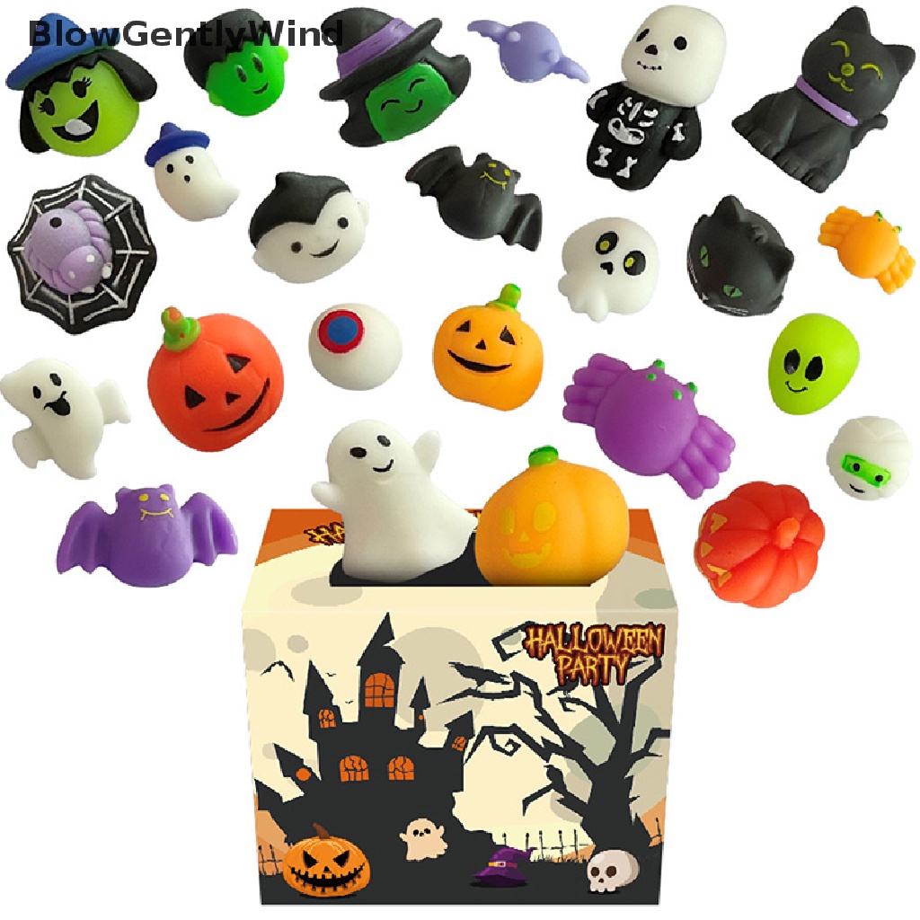 blowgentlywind-60pcs-halloween-squishy-toys-set-anti-sensory-stress-reliefing-toys-for-kids-bgw