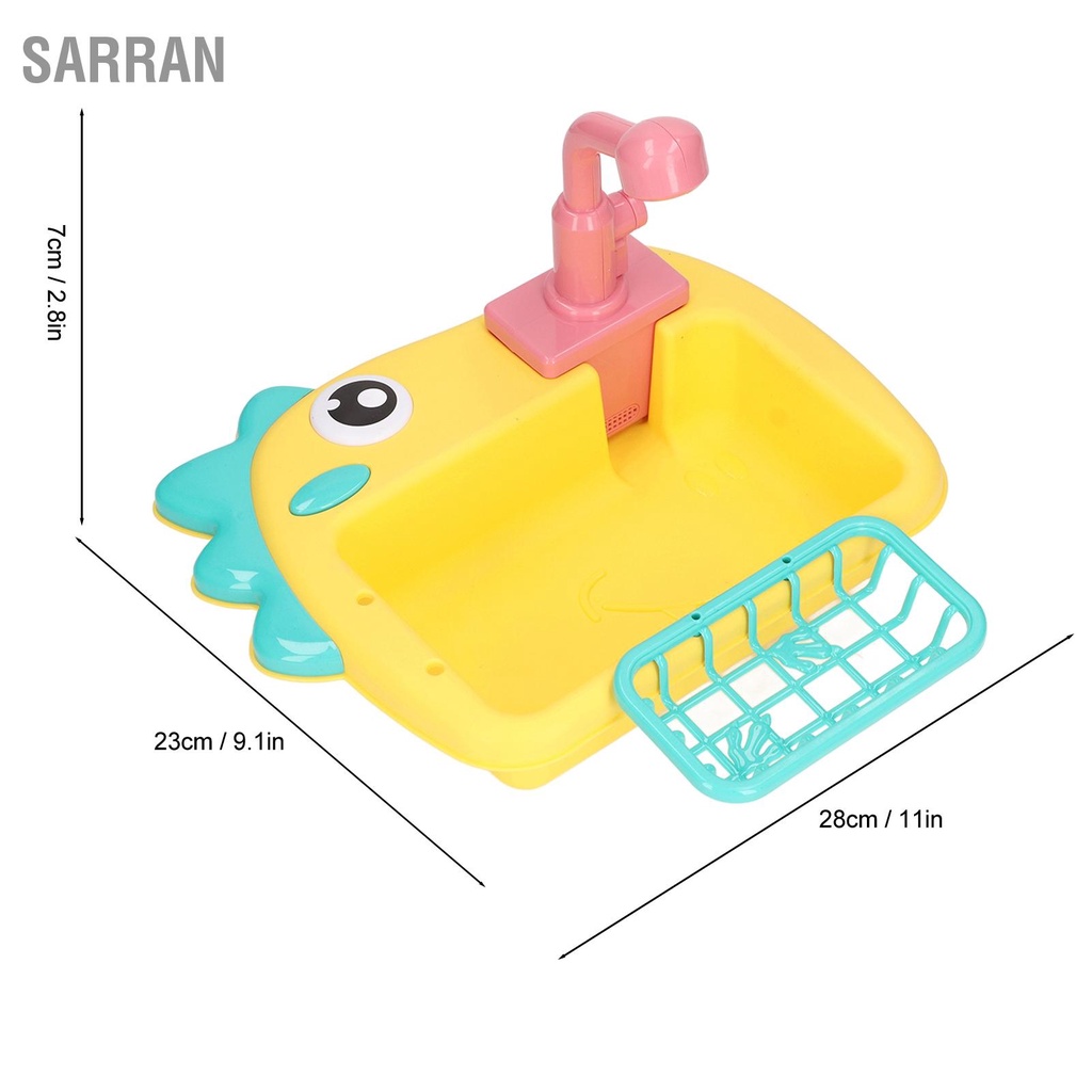 sarran-2-in-1-ของเล่นอ่างล้างจาน-พร้อมก๊อกน้ําอัตโนมัติ-รูปไดโนเสาร์-สําหรับตกปลา