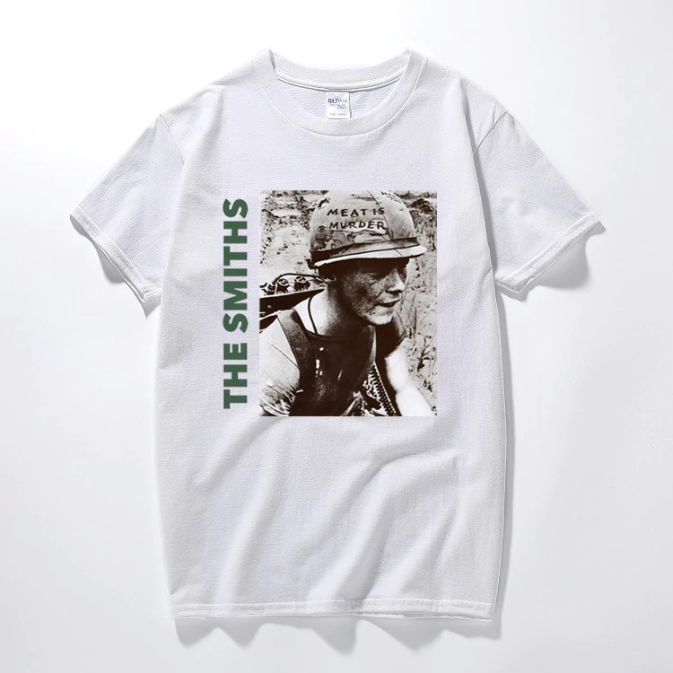 เสื้อยืด-ผ้าฝ้าย-พิมพ์ลาย-the-smiths-morrissey-marr-1985-สําหรับผู้ชาย-03