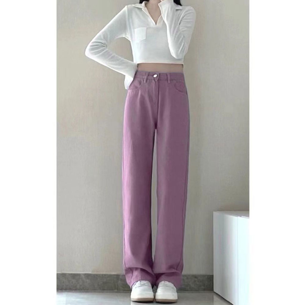 dadulove-2022-new-korean-version-retro-high-waist-jeans-loose-wide-leg-straight-pants-fashion-womens-clothing