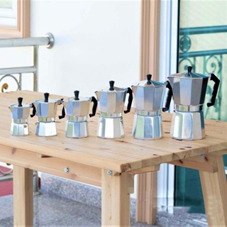 ภาพหน้าปกสินค้าMoka Pot มอคค่า พ็อต กาต้มกาแฟสดพกพา ที่เกี่ยวข้อง