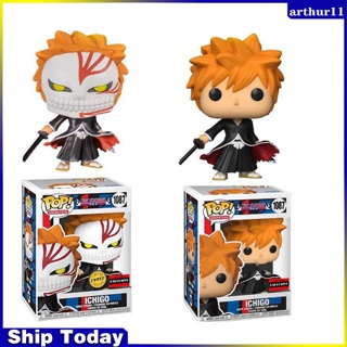 โมเดลฟิกเกอร์ อนิเมะ Arthur Funko Pop Kurosaki Ichigo ของเล่น สําหรับตกแต่งบ้าน ออฟฟิศ