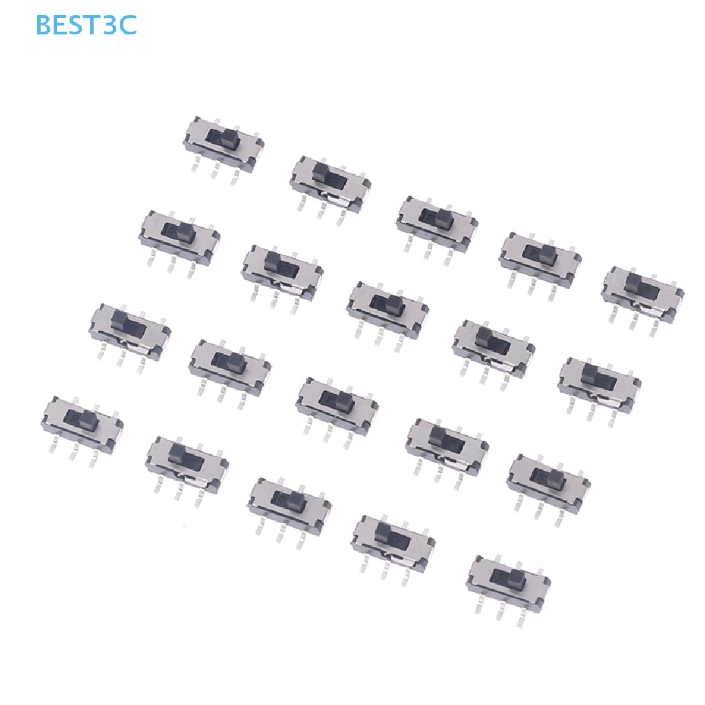 best3c-ขายดี-สวิตช์สไลด์-mss-22d18-2p2t-2-มม-dc-12v-20-ชิ้น