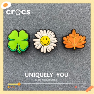 Crocs jibbitz charms Leaf Series ปุ่มกด DIY อุปกรณ์เสริม สําหรับตกแต่งรองเท้า crocs charm