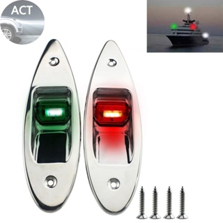 Side Navigation Lamp 2x Marine Boat Navigation LED Side Tear Drop Lights
