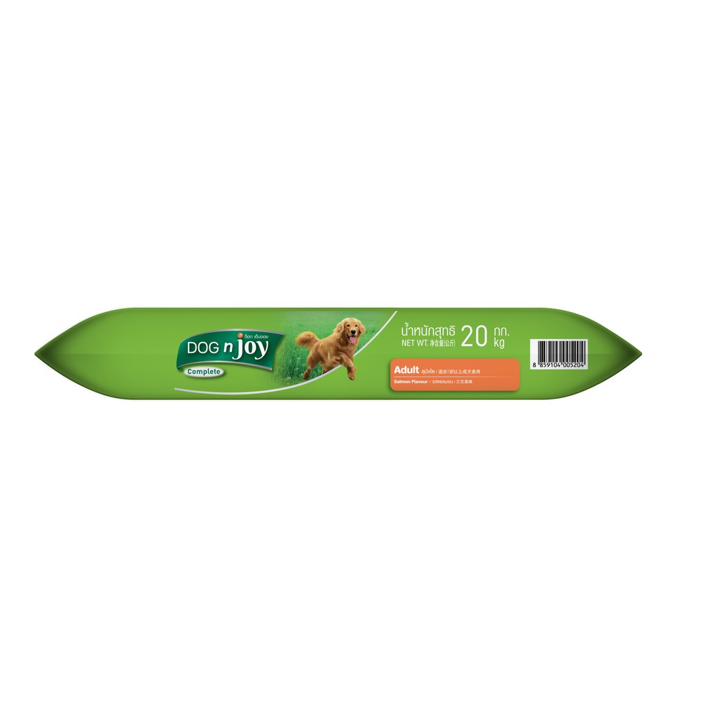 dog-n-joy-ด็อก-เอ็นจอย-คอมพลีท-สุนัขโต-รสแซลมอน-20kg