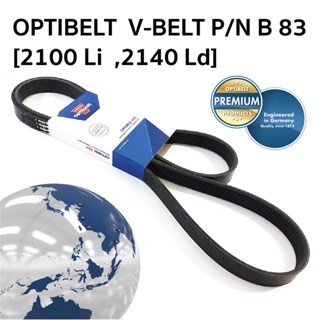 OPTIBELT  V-BELT P/N B 83 [2100 Li  ,2140 Ld]