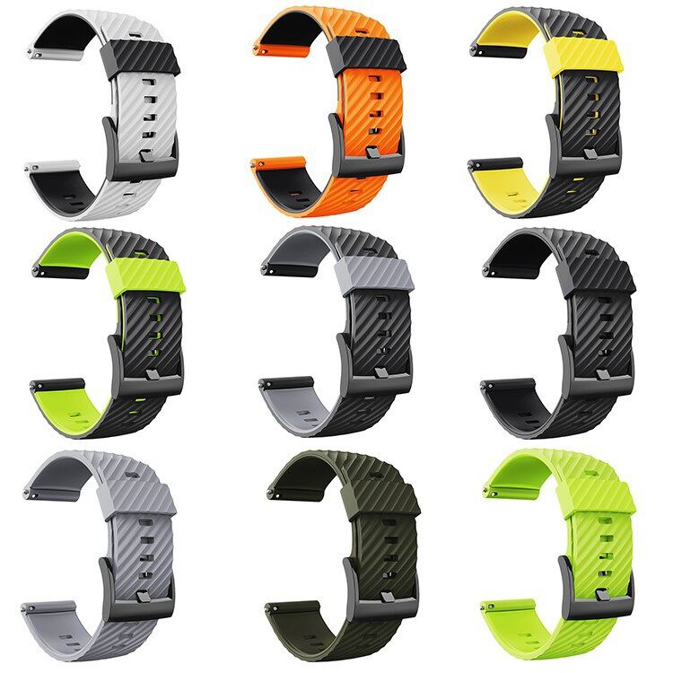 Cinturino INF Per Suunto Spartan Sport Wrist HR/9 Baro/9/D5/7 nero