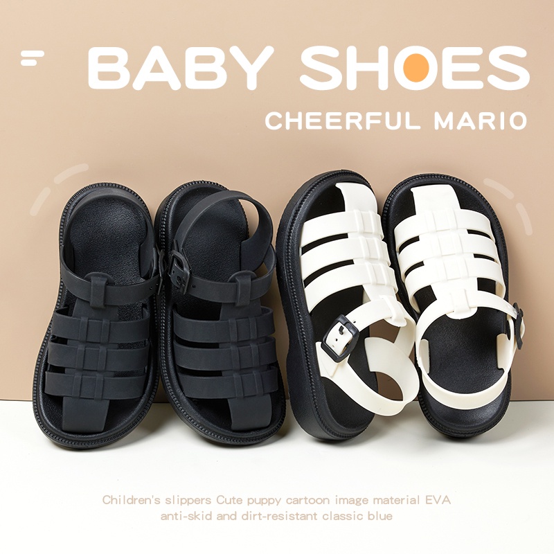 cheerful-mario-รองเท้าแตะชายหาด-พื้นนิ่ม-กันลื่น-แฟชั่นฤดูร้อน-สําหรับเด็กผู้ชาย-และเด็กผู้หญิง
