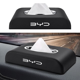 BYD Atto 3 Dolphin Seal U พรีเมี่ยม กล่องเก็บทิชชู่ในรถยนต์ สําหรับ คอนโซลกลาง กล่องที่วางแขน Car Tissue Box Yuan Plus