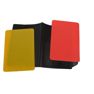 Referee Cards Volleyball Football Sport Wallet Score Notebook Pencil Set