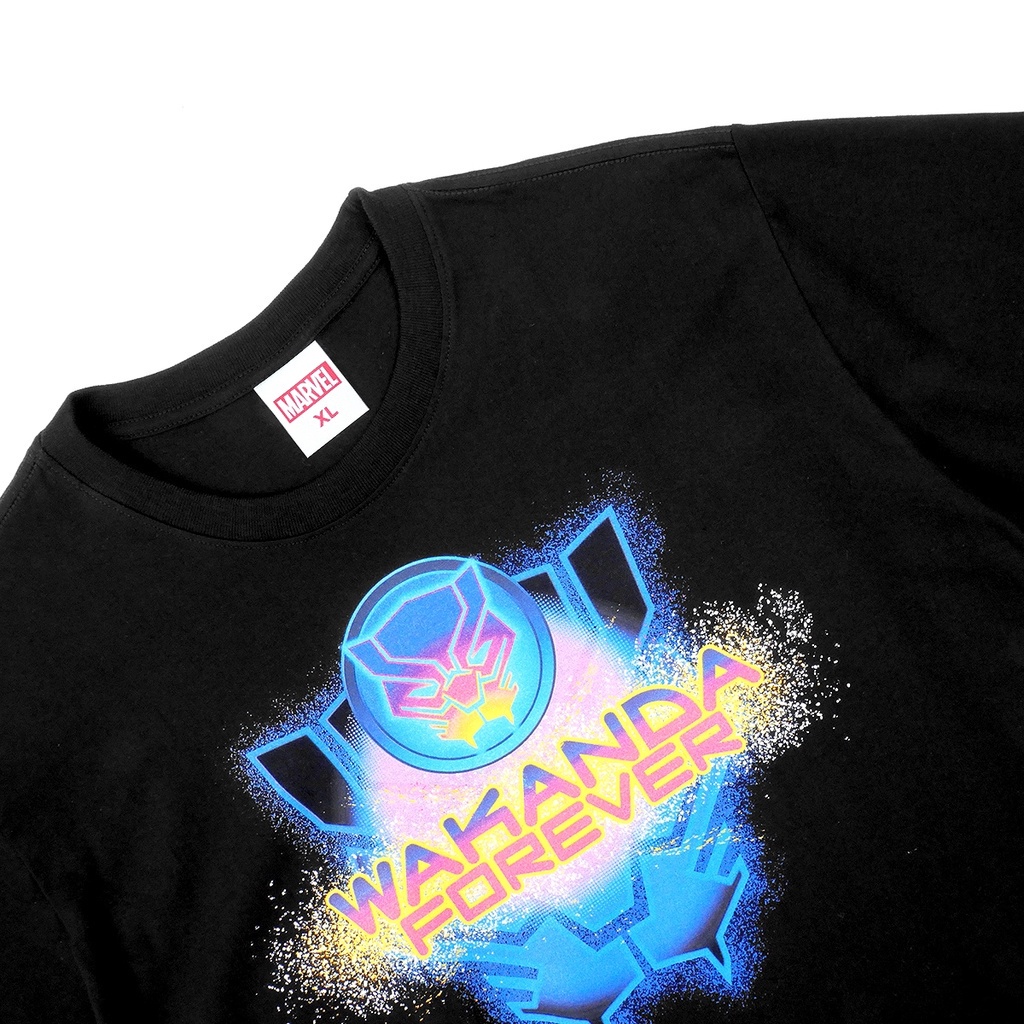 power-7-shop-เสื้อยืดการ์ตูน-มาร์เวล-black-panther-ลิขสิทธ์แท้-marvel-comics-t-shirts-mvx-117