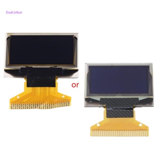 Doublebuy โมดูลหน้าจอ OLED LCD 0.96 นิ้ว 30 Pin 128X64 SPI Series SSD1306 สีขาว