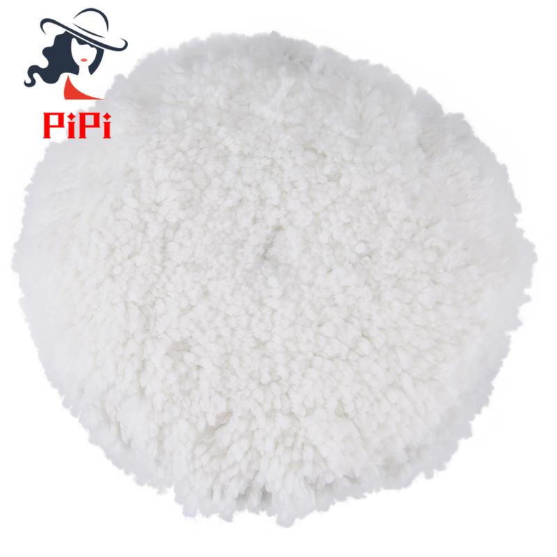 7 inch inch 180mm Soft Wool Clean Polishing Buffing Pad for Car